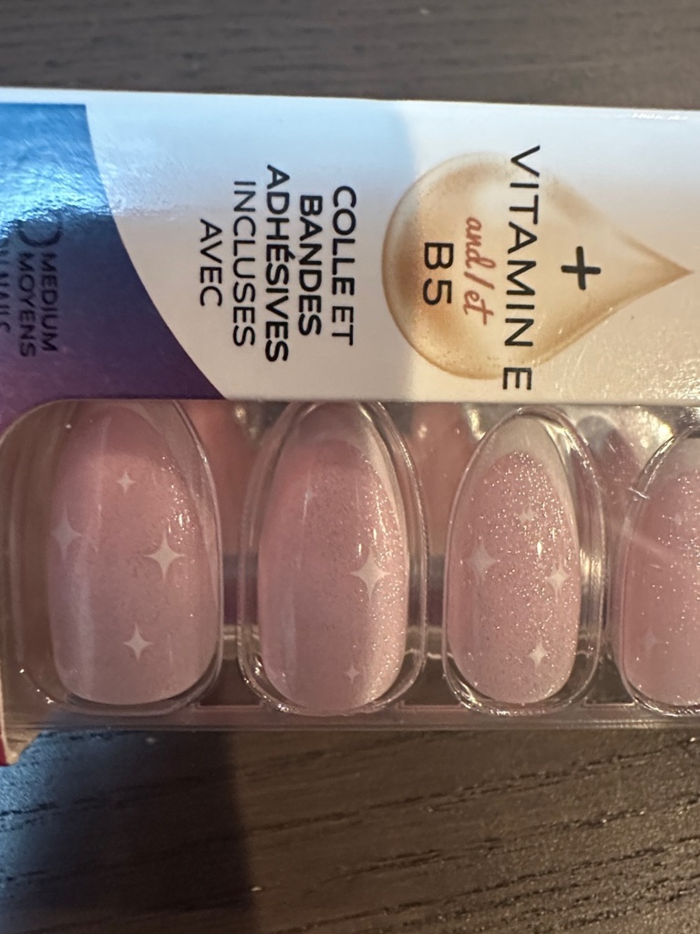 Sally Hansen Perfect Press-On Nails She's Shifty Medium 30ct Glue & Tabs New - Picture 4 of 7